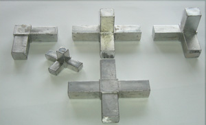Aluminium f&uuml;r Vierkantrohre, innen