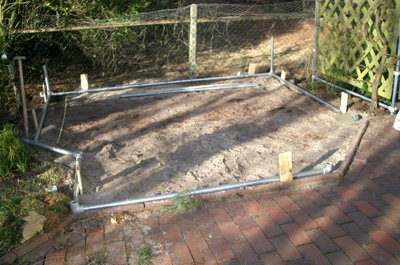 Rohrverbinder am Pavillon (1)