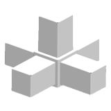 RM5A 5-Wege-Eckstück